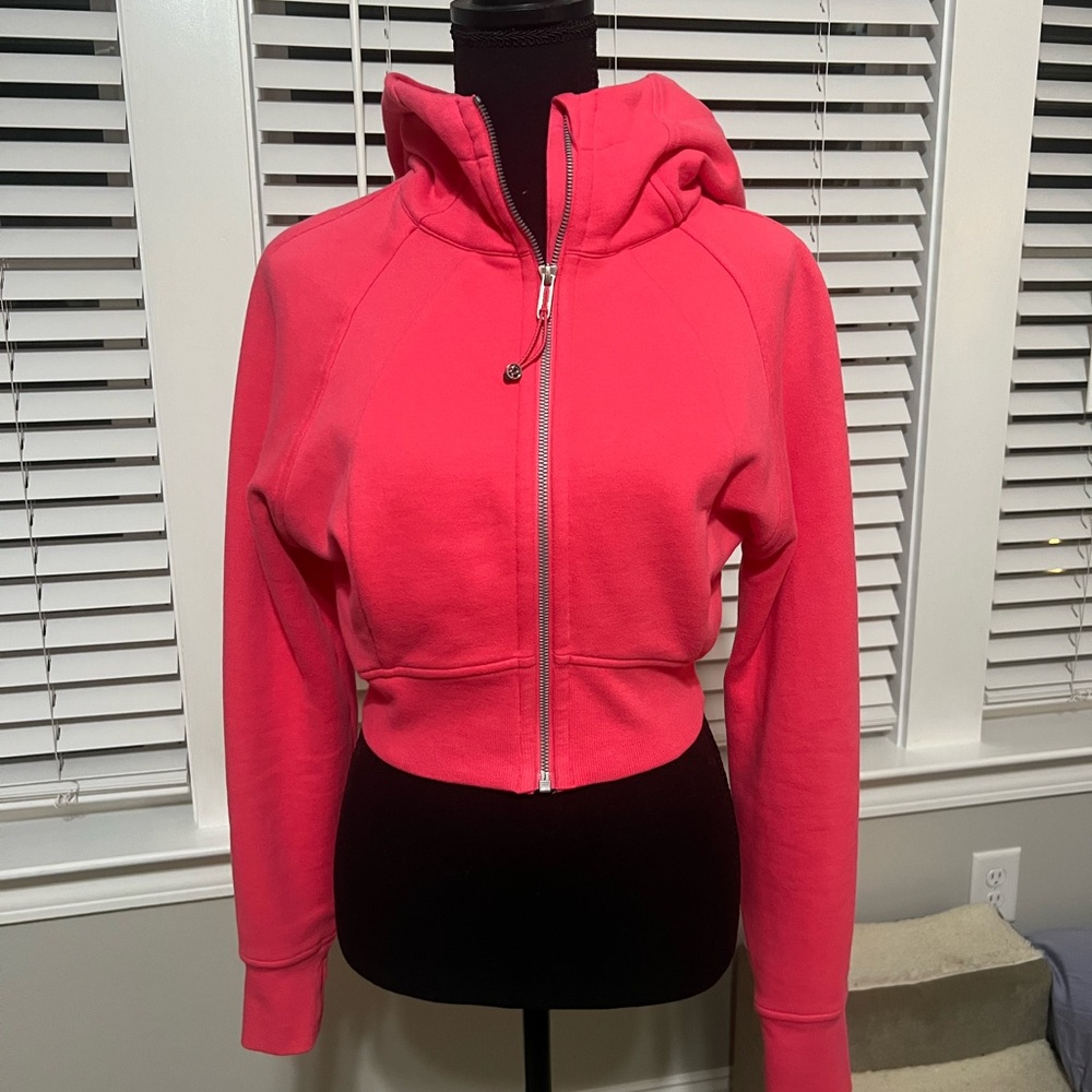 Lululemon Athletica Bright Pink Hoodie